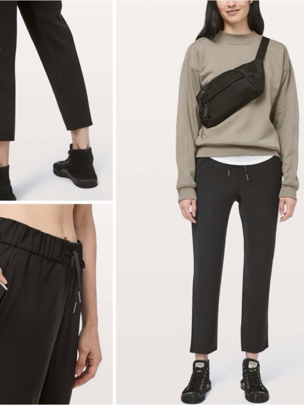 Lululemon On The Fly Woven Pants Black Size 12